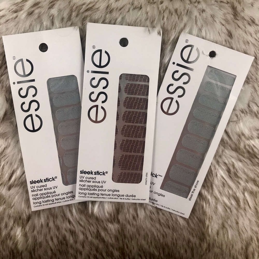 Essie Sleek Stick Nail Strips - Set of 3